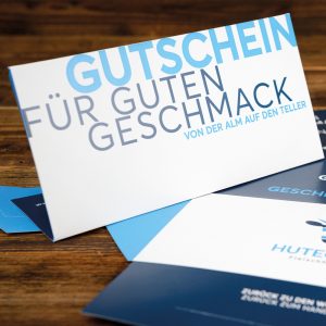 Gutscheine für guten Geschmack